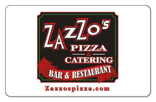 zazzos pizza logo on a white background